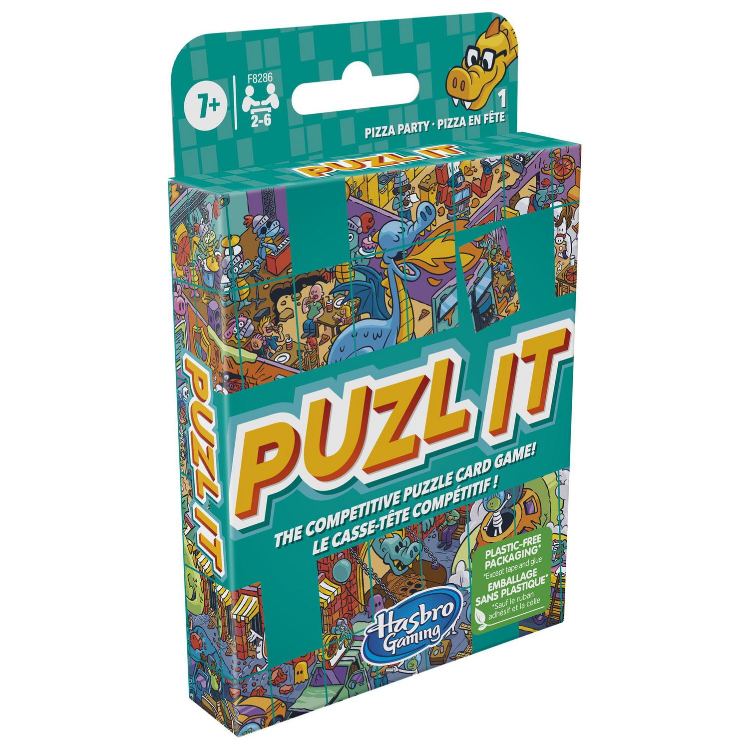 Jeu Puzl It : Aventure aquatique, le casse-tête compétitif, jeu familial pour 2 à 6 joueurs, jeu de cartes pour enfants