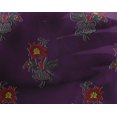 thumbnail image 4 of oneOone Georgette Viscose Fabric Leaves & Floral Block Print Fabric By The Yard 42 Inch Wide, 4 of 5