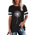 thumbnail image 2 of Chemises pour Femmes T-shirt Fantaisie Drôle à Manches Courtes T-shirt à Col Rond, 2 of 4