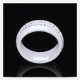 thumbnail image 4 of keepw Ceramics Fashionable Women S Ceramic Ring Wedding And Special Occasions Rings For Wedding black Size 6, 4 of 6