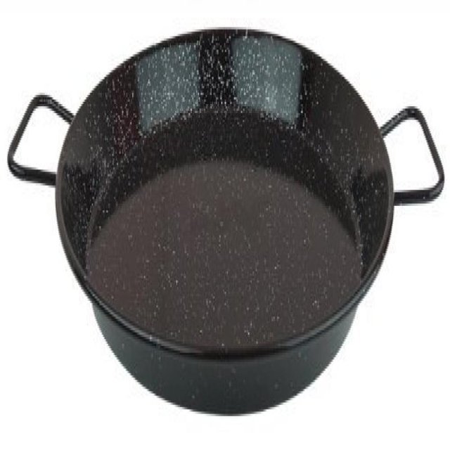 Poêle à PAELLA Émaillée sur Acier 18 Pouces (10-12 Portions)