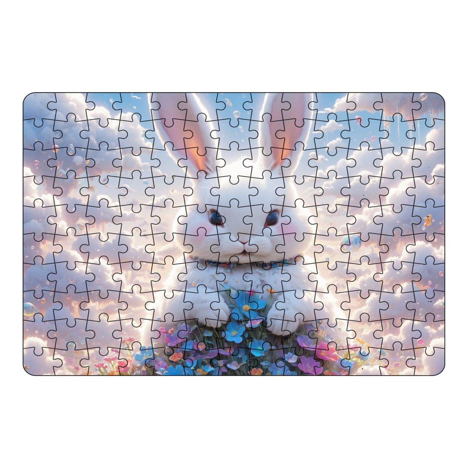 Puzzles Easter Puzzle Set Easter Bunny Puzzles Educational Puzzles for Kids Perfect for Family Game Night