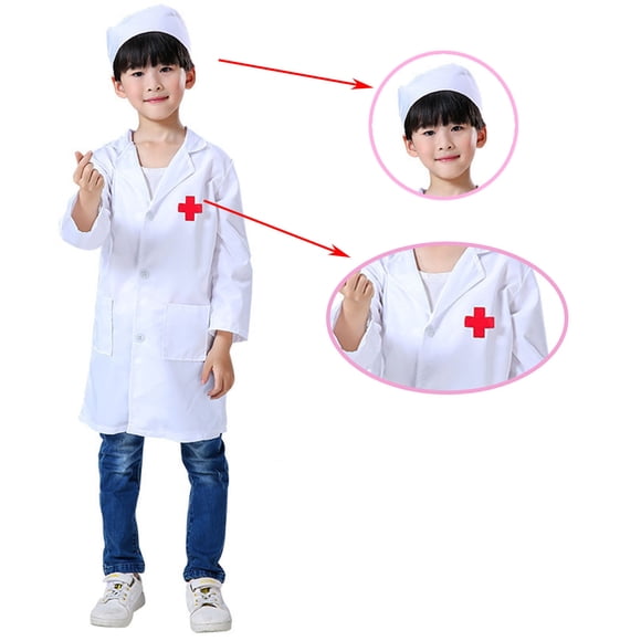 Clothing Doctor for Kids Featuring Lab Coat Ideal for Career Day Dress up for Boys and Girls