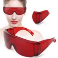 thumbnail image 2 of Lunettes de Protection Sécurisées Indépendantes avec Finition Soignée pour Filtre de Lumière Vert, Rouge, 2 of 8