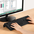 thumbnail image 3 of 2X Support de Clavier d'Ordinateur en Acrylique pour Bureau, Rehausseur de Clavier Inclinable, Support de Clavier pour Bureau, Rehausseur de Clavier de Bureau, 3 of 4