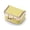 Yellow, variant on TIMIFIS Mini Jewelry Case, Portable Leather Travel Jewelry Organizer with Lock for Woman Girls, Small Ring Box for Earring/Ring/Necklace/Bracelet(Black)