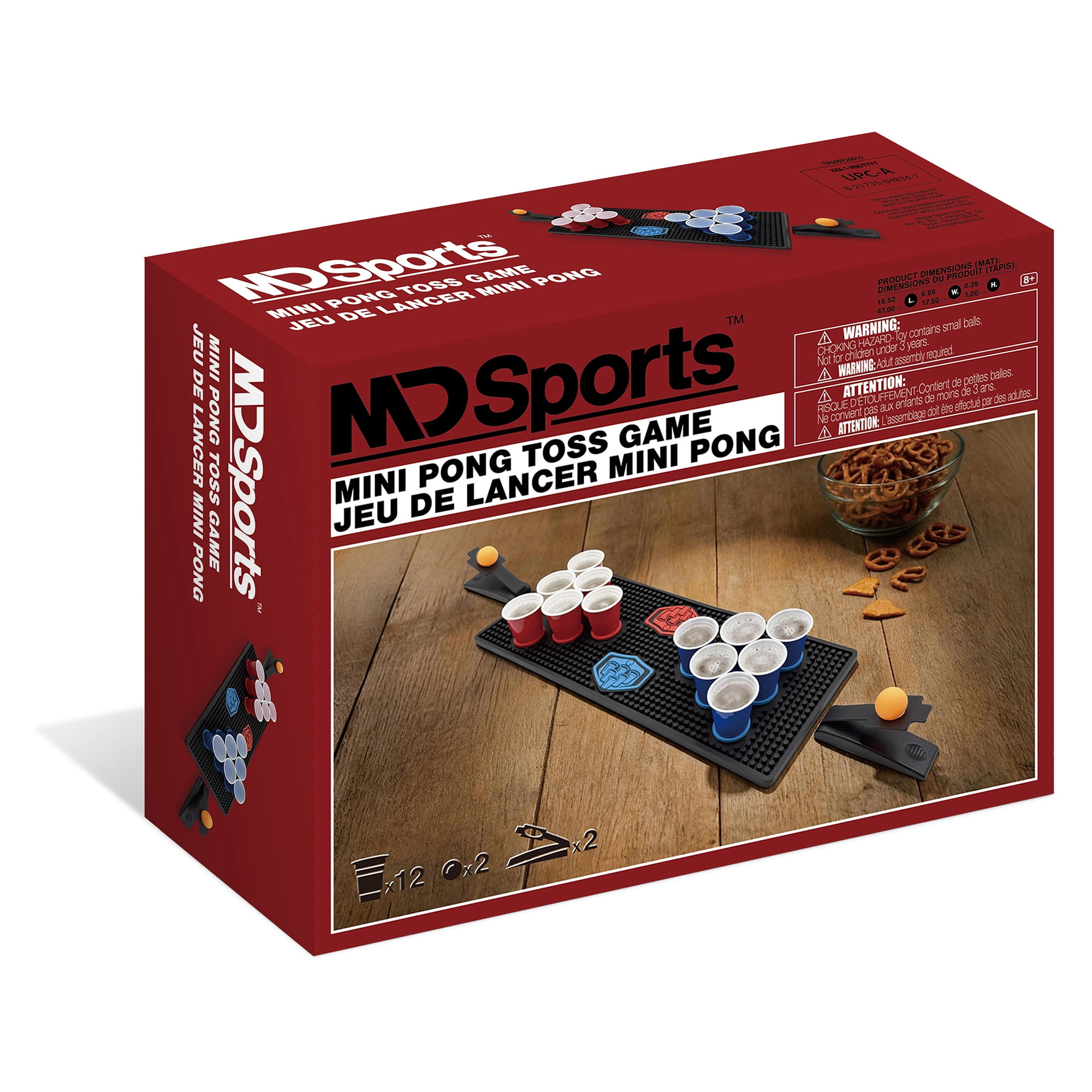 Jeu de Pong de table MD Sports pour les soirées