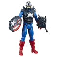 thumbnail image 4 of Venom Captain America avec lanceur, projectile et 6 accessoires, 4 of 9