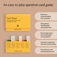 thumbnail image 2 of Intelligent Change Get Closer Social Bonding Card Game, Conversation Starters with Fun Questions & Activities, Talking Games for Adults, Icebreaker Game with 100 Question Cards, 2 of 5