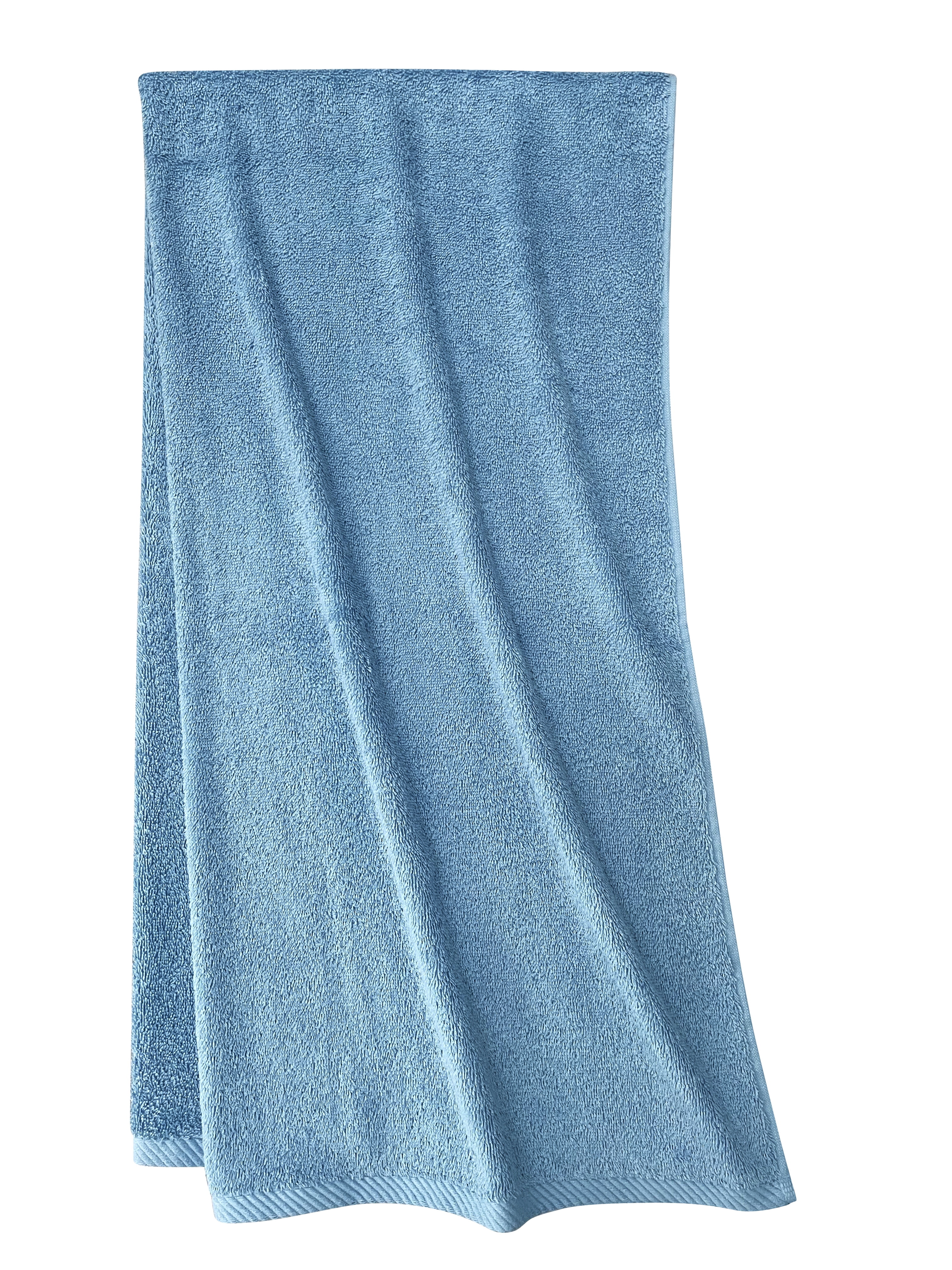 Swift Home Serviette à main 100 % coton, d’une douceur luxueuse, très absorbante, séchage rapide, 1 pièce, Aqua