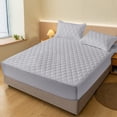thumbnail image 3 of Tyidzon Mattress Protector 35x79 Inch Soft Comfortable Mattress Pad, Waterproof Mattress Protector Washable, Gray, 3 of 6