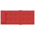 thumbnail image 4 of vidaXL Highback Chair Cushions 6 pcs Red Oxford Fabric, 4 of 5