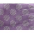 thumbnail image 4 of oneOone Georgette Viscose Fabric Stripe & Dots Printed Craft Fabric BTY 42 Inch Wide, 4 of 4
