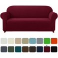 thumbnail image 1 of Subrtex 1-Piece Stretch Sofa Slipcover Non Slip Couch Cover, Texture Grid Pattern, 1 of 6
