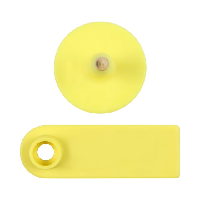 Yeacher 100PCS Blank Livestock Ear Tags Sheep Ear Tags for Livestock Identification Information Management
