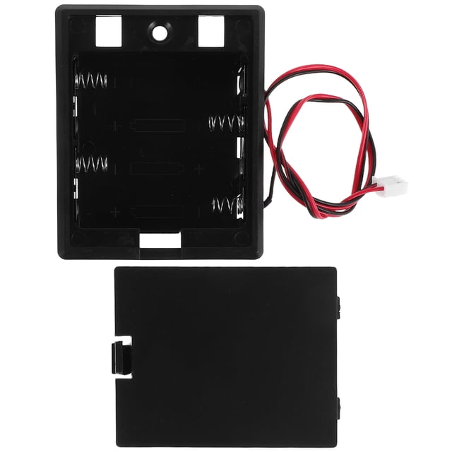 Shisuyan Safe Box Batteries Case Replacement Safe Box AA Batteries Case Holder Safe Box Replacing Batteries Holder Safe Case Replacing Batteries Case