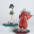 thumbnail image 2 of 20cm Anime Inuyasha Figure Inuyasha Kikyō Sesshoumaru Higurashi Kagome PVC Action Figure Model Toys Collectible Model Toy Gift, 2 of 5