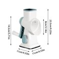 thumbnail image 2 of Ice Crusher Hand Crank Easy to Use Snow Machine Detachable Easy to Clean Design Manual Shaved Ice Maker Machine All Kinds of Cold Drinks, 2 of 8
