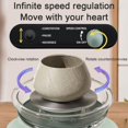 thumbnail image 4 of Gkeoshab Electrical Tools Mini Pottery Wheel Kit Pottery Wheel Mini Clay Making Pottery Machine Pottery Tools And Art Craft Kits For Teenager And Adult Home & Garden, 4 of 7
