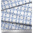 thumbnail image 2 of Soimoi Velvet Fabric Damask Decorative Printed Fabric 1 Yard 58 Inch Wide, 2 of 3