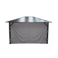thumbnail image 2 of Rideau gris pour gazebo - 10 x 12, 2 of 3