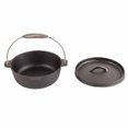 thumbnail image 2 of Pot de Cuisson Extérieur, Pot de Camping en Fonte Pré-Assaisonné pour Camping Intégration Sans Couture, 2 of 8