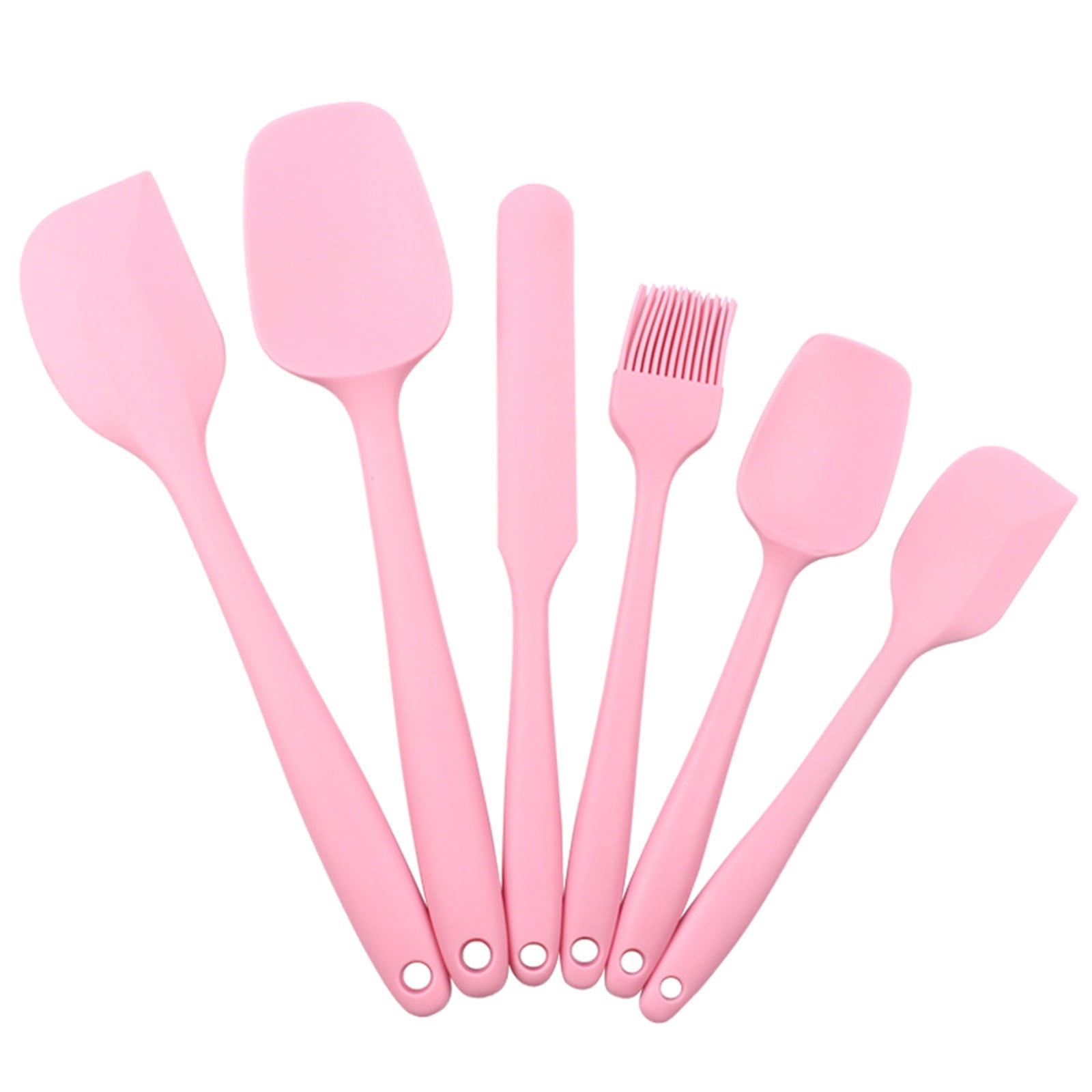 Jusqu'à 65 % de Réduction sur les Gadgets de Cuisine Ensemble de 6 Spatules en Silicone Ensemble d'Ustensiles de Spatule en Silicone Organisateurs et Rangement de Cuisine