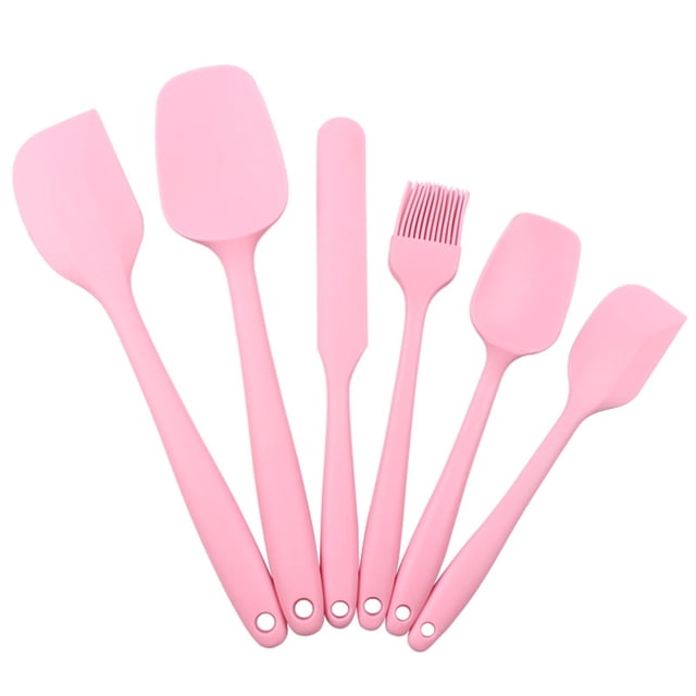 Up to 65% off Kitchen Gadgets 6 Piece Silicone Spatula Set Kitchen Silicone Spatula Utensil Set Kitchen Organizers and Storage