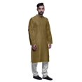 thumbnail image 2 of Atasi Kurta Pyjama de Fête pour Hommes, Col Mandarin, Ensemble Ethnique Imprimé Kurta, 2 of 5