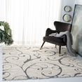 thumbnail image 1 of SAFAVIEH Florida Douglas Tapis Vignes Florales Shag, 1 of 4