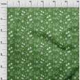 thumbnail image 3 of oneOone Rayon Green Fabric Beach Fabric For Sewing Printed Craft Fabric By The Yard 56 Inch Wide, 3 of 4