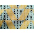 thumbnail image 4 of oneOone Cotton Poplin Fabric Stripe|Diamond & Triangle Geometric Printed Craft Fabric BTY 56 Inch Wide, 4 of 4