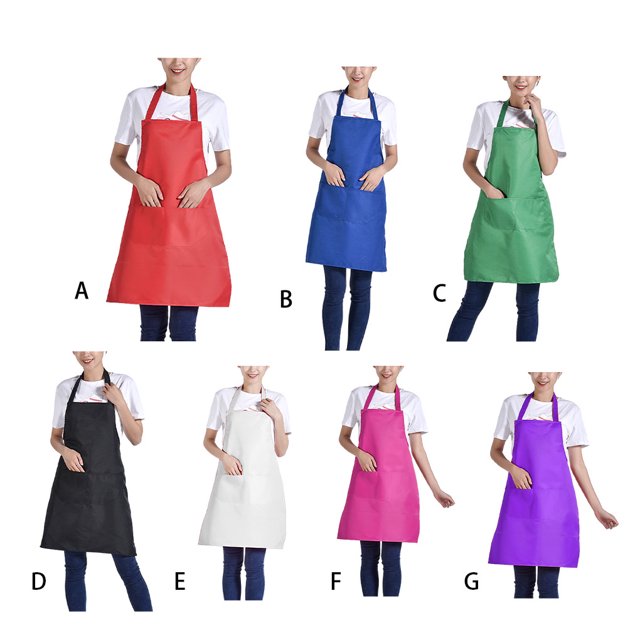 mmirethe 12pieces Adjustable Half-length Adult Apron Lightweight And Eco-friendly Kitchen Essential Stylish Polyester Innovative purple 1Set