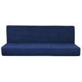 thumbnail image 2 of Armless Sofa Cover Stretch Sofa Bed Slipcover - , L Dark, 2 of 8