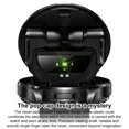 thumbnail image 3 of Thinsony Full Round Touch Mechanical Button Operations Long Battery Life Smart Watch Smart Watch With Earbuds silver, 3 of 6