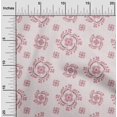 thumbnail image 2 of oneOone Rayon Dark Rose Brown Fabric Florals Craft Projects Decor Fabric Printed By The Yard 56 Inch Wide, 2 of 4