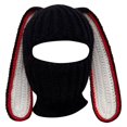 thumbnail image 1 of Fgnfyis Rabbit Ear Hat Autumn and Winter Neck Knitted Hat Bomber Hats BK1, 1 of 6