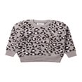 thumbnail image 1 of Toddler Warm Pullover Top Leopard Knit sweater, 1 of 6