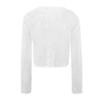 thumbnail image 5 of FhsagQ Chemise de Nuit et Chemise de Nuit pour Femmes, Nouvelle Tenue de Plage pour Dames avec Col Rond Ample et Manches Ajourées, Robe de Plage pour Femmes, Robe de Plage pour Femmes Blanche m, 5 of 5