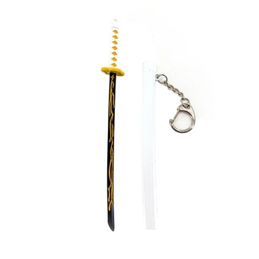 Medieval Depot Zenitsu Hero Inspired Mini Sword Keychain Replica