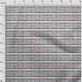 thumbnail image 3 of oneOone Cotton Silk Fabric Floral Block Print Fabric By The Yard 42 Inch Wide, 3 of 4
