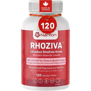 Rhodiola Rosea Supplement - Cortisol Manager - 5:1 Rhodiola Rosea Root Extract for Focus, Memory, & Stress - 100mg Cortisol Supplements for Women and Men with Magnesium, Non-GMO,120 count (Pack of 1)