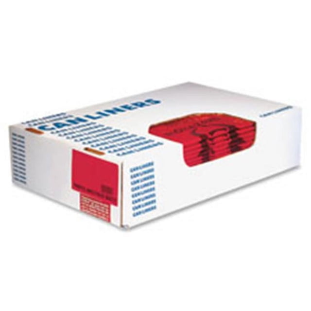 Heritage Bag HERA7450PR 1.3 mil Red Biohazard Can Liners- 150 Per Carton