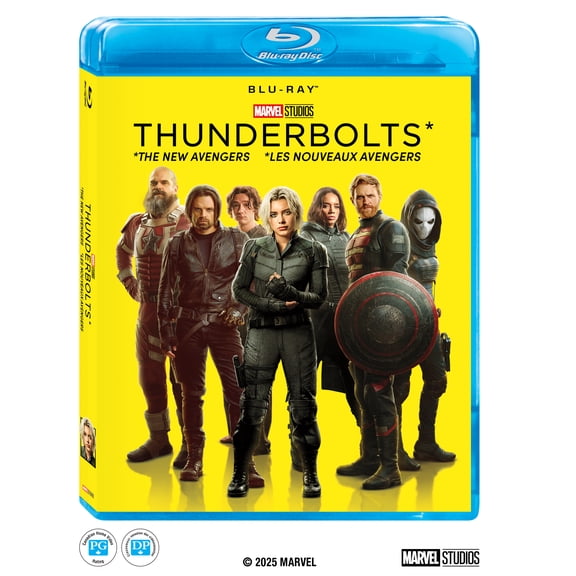 Thunderbolts - Bilingual - Blu-ray | Florence Pugh, Sebastian Stan, David Harbour, Julia Louis-Dreyfus | Disney, Marvel | Action, Adventure