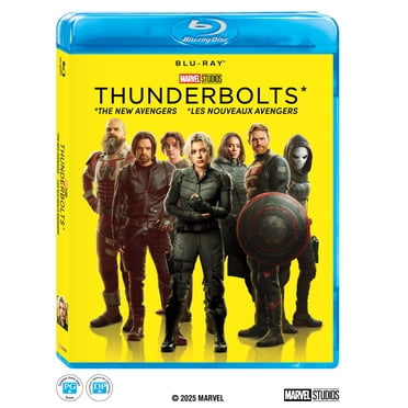 Thunderbolts - Bilingual - Blu-ray | Florence Pugh, Sebastian Stan, David Harbour, Julia Louis-Dreyfus | Disney, Marvel | Action, Adventure