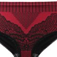thumbnail image 3 of XZNGL Women Color Lace Edge High Waisted Shorts Shapewear Tummy Control Panties, 3 of 3