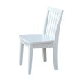 thumbnail image 4 of International Concepts Chaise pour Enfants Mission en Lin Blanc (Ensemble de 2), 4 of 6