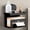Taille Sans Noir, variante sur FHBVT Boîte à Papier à Ventouse pour Toilettes, Support Mural pour Rouleau de Papier Sans Perçage, Porte-Mouchoirs en Alliage, Forte Aspiration, Organisateur Compact pour Salle de Bain, Cuisine, Rangement Pratique