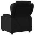 thumbnail image 2 of vidaXL Massage Recliner Chair Black Faux Leather, 2 of 5