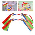 thumbnail image 3 of 2pcs Handheld Cheering Props with Bells Children Gymnastics Colorful Cheer Pompom Props for Performance Competition Cheering Sports Events, 3 of 8